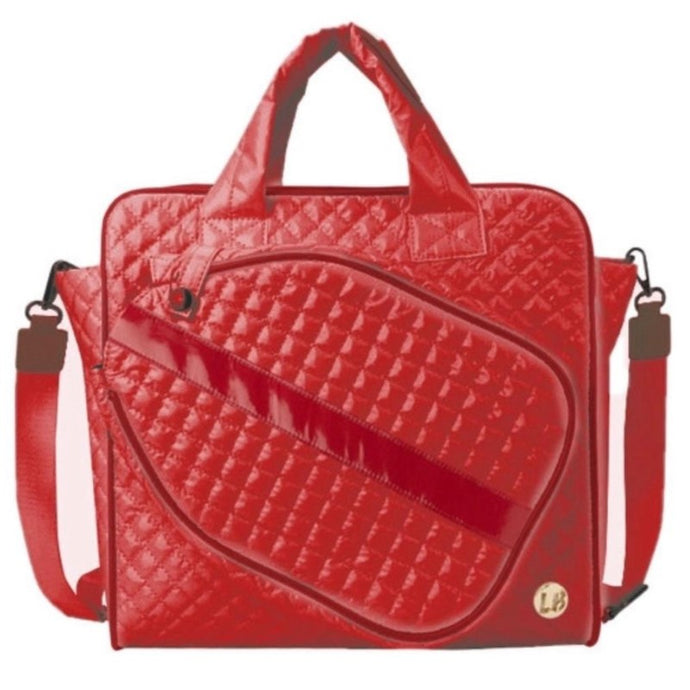 LB Pickleball Tote Bag - Berry Red