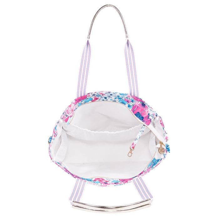 Load image into Gallery viewer, Lilly Pulitzer All Her Glory Pickleball Tote Interior
