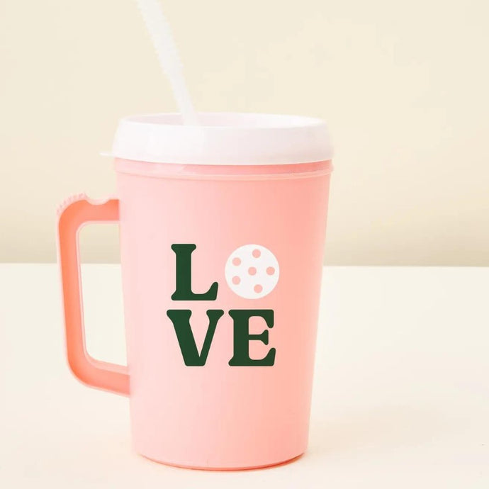 Love Pickleball 34 oz Mega Mug