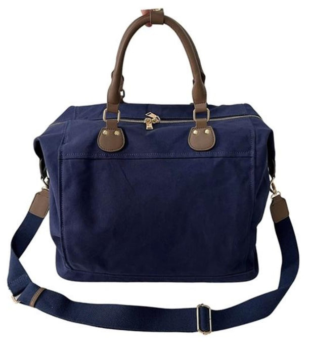 Men's Pickleball Canvas Duffle Bag Set - Navy