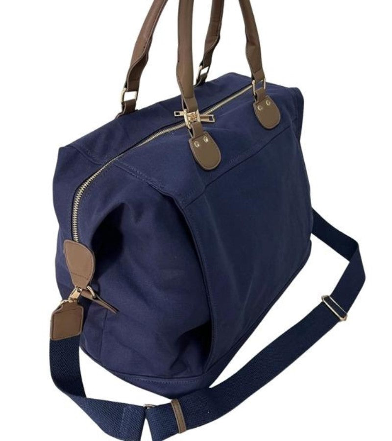 Load image into Gallery viewer, Men&#39;s Pickleball Canvas Duffle Bag Set - Navy
