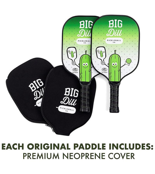 Big Dill Original Carbon Fiber PIckleball Paddle Set