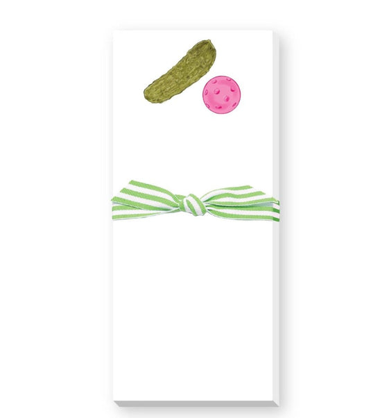 Pickle Ball Skinny Note Pad