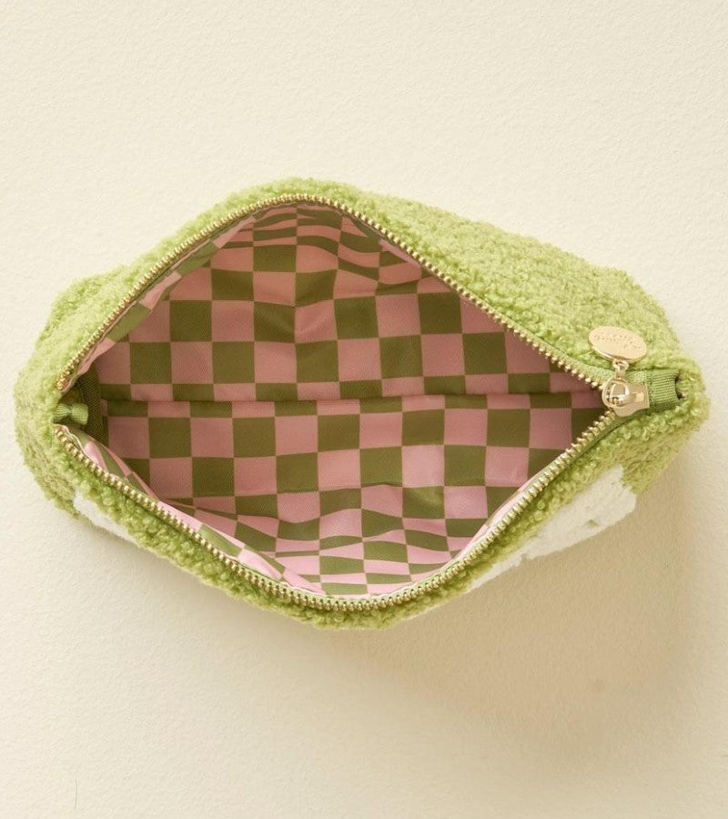 Load image into Gallery viewer, Pickle Ballin Sherpa Pouch Interior
