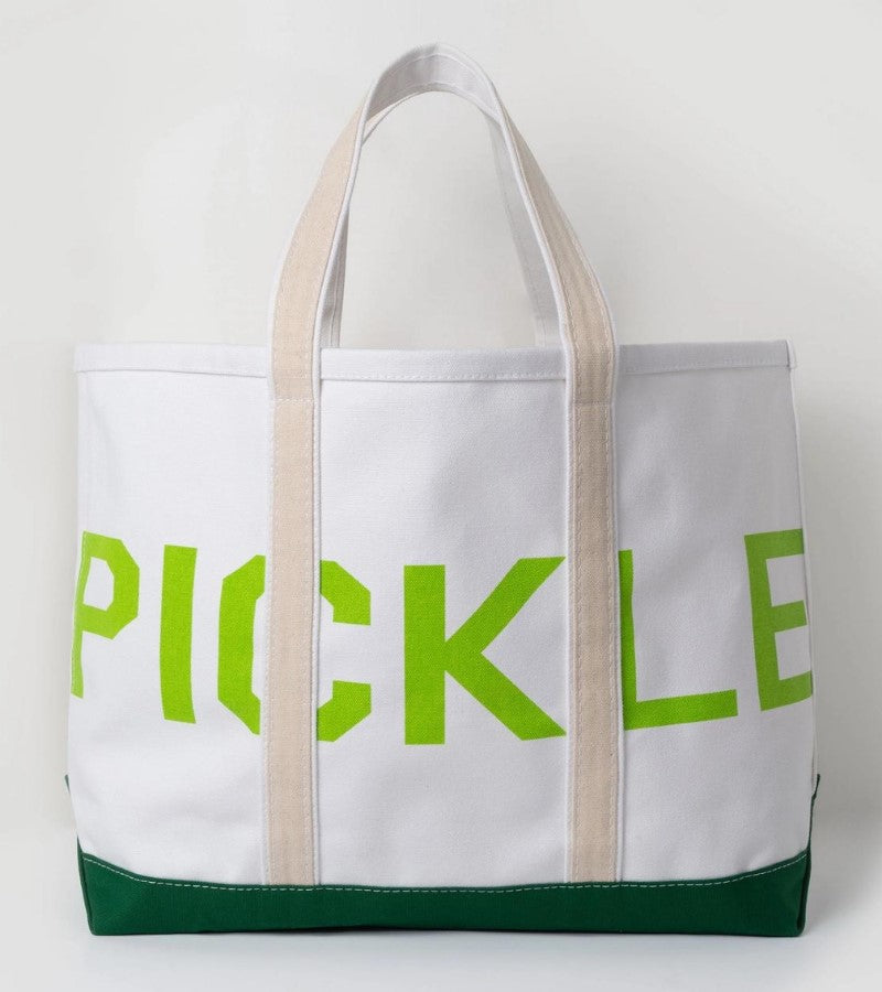 Load image into Gallery viewer, Pickle 0-0-2 Canvas Pickleball Tote Bag
