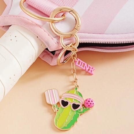 Pickle Dink Keychain on Paddle