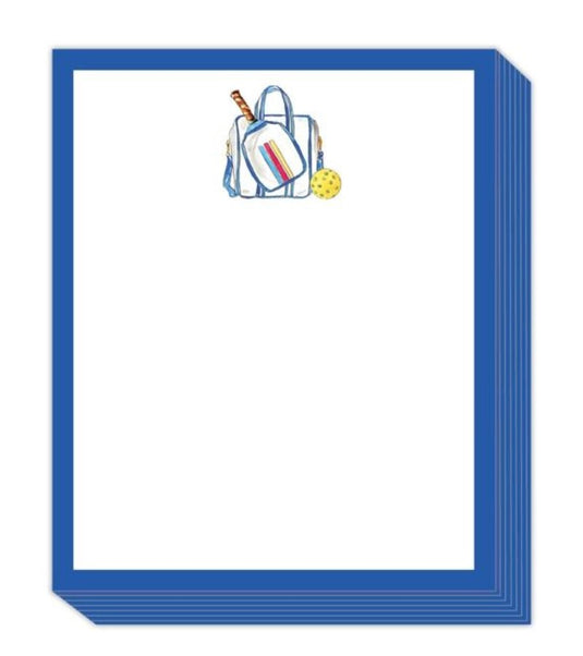 Pickleball Bag Navy Stack Note Pad