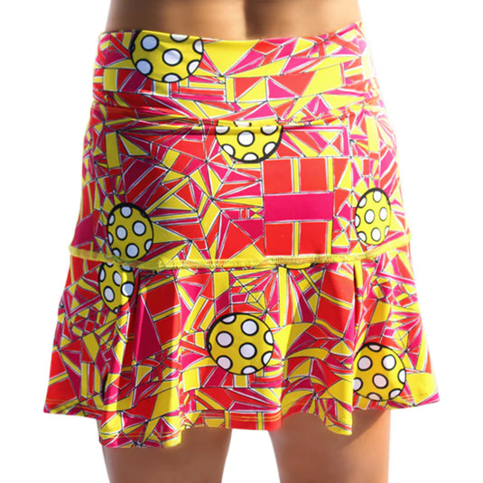 Pickleball Bella Angle Shot Skirt Drop Pleat Back