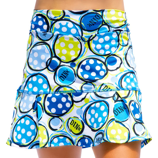 Pickleball Bella Dink 1 Drop Pleat Skirt Front
