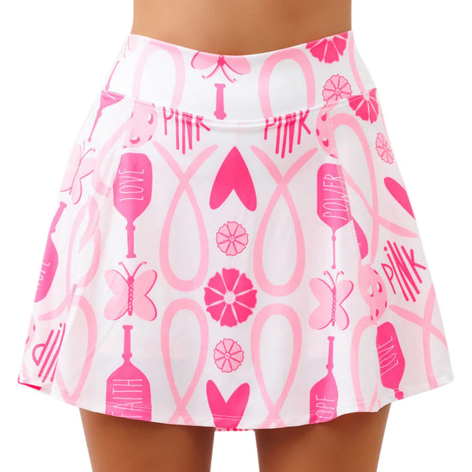 PIckleball Bella Hop Aline Skirt Front