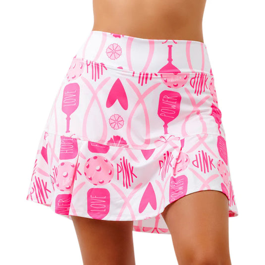 Pickleball Bella Hope Drop Pleat Skirt Front