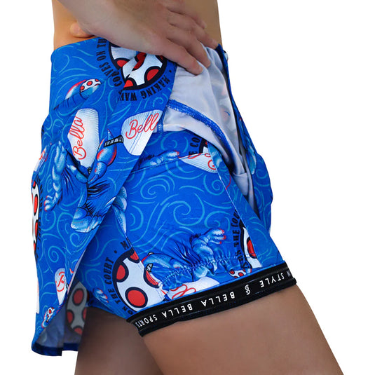 Pickleball Bella Lobster Monster Skirt - Inner Shorts