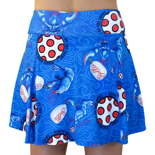Pickleball Bella Lobster Monster Skirt - ALine Back