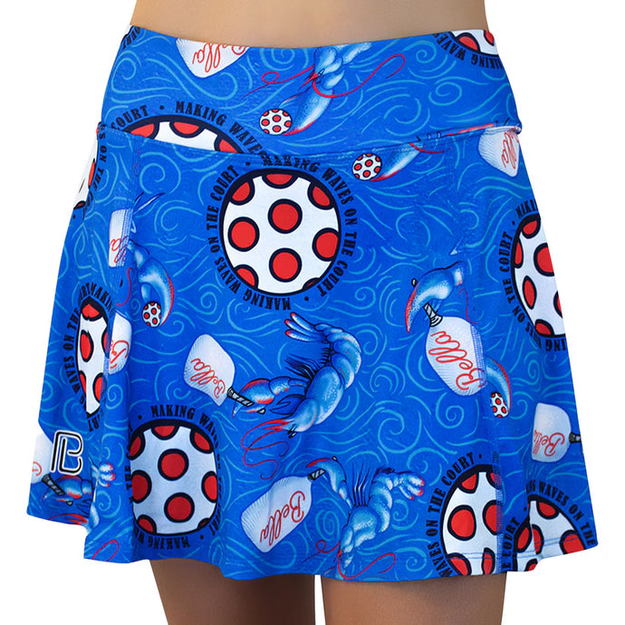 Pickleball Bella Lobster Monster Skirt - Aline Front