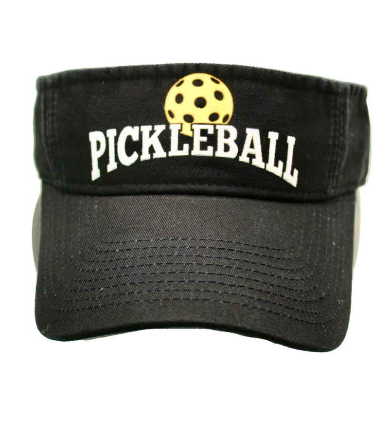 Load image into Gallery viewer, Pickleball Visor with Ball Design
