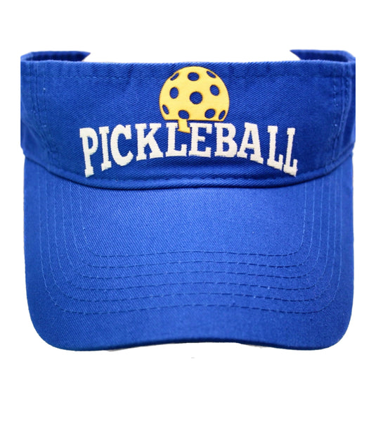 Pickleball Visor with Ball Design