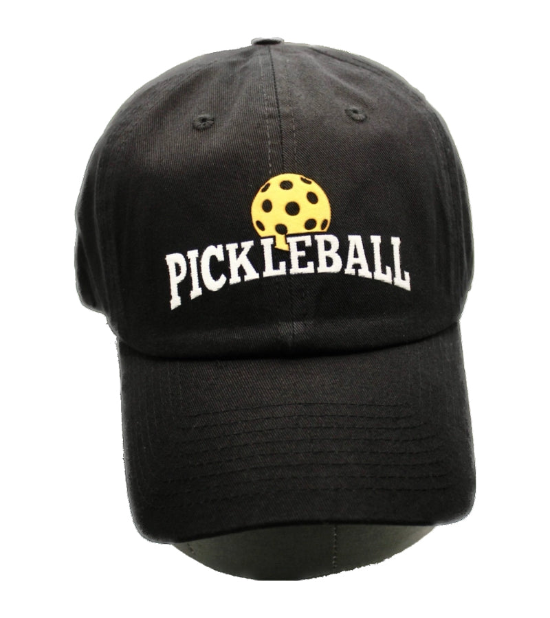 Load image into Gallery viewer, Pickleball Hat Black
