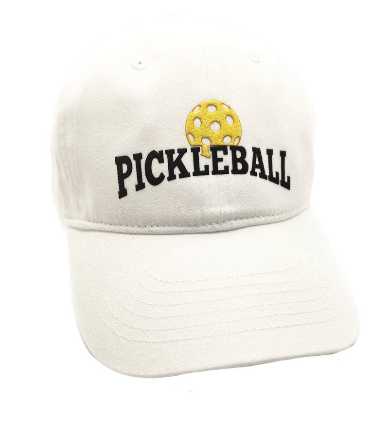 Load image into Gallery viewer, Pickleball Hat White
