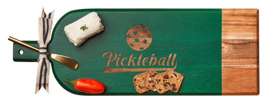 Pickleball Charcuterie Board Green