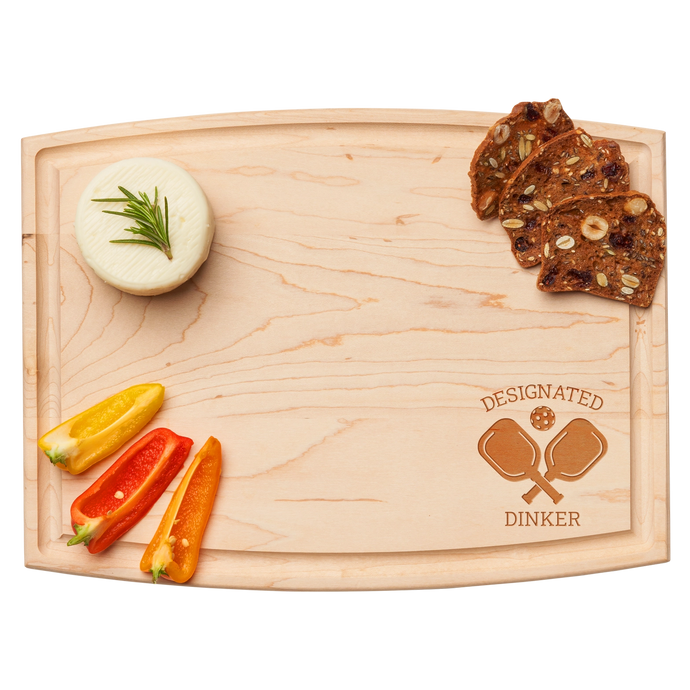 Artisian Maple Pickleball Charcuterie Board