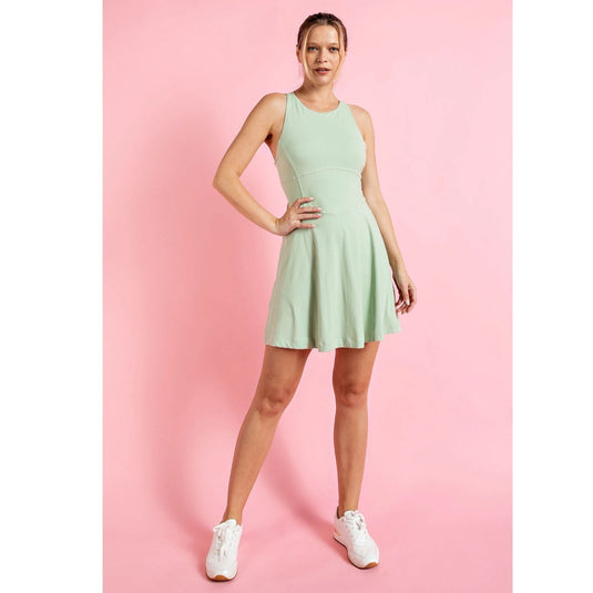 Butter Pickleball Dress with Key Hole - Mint