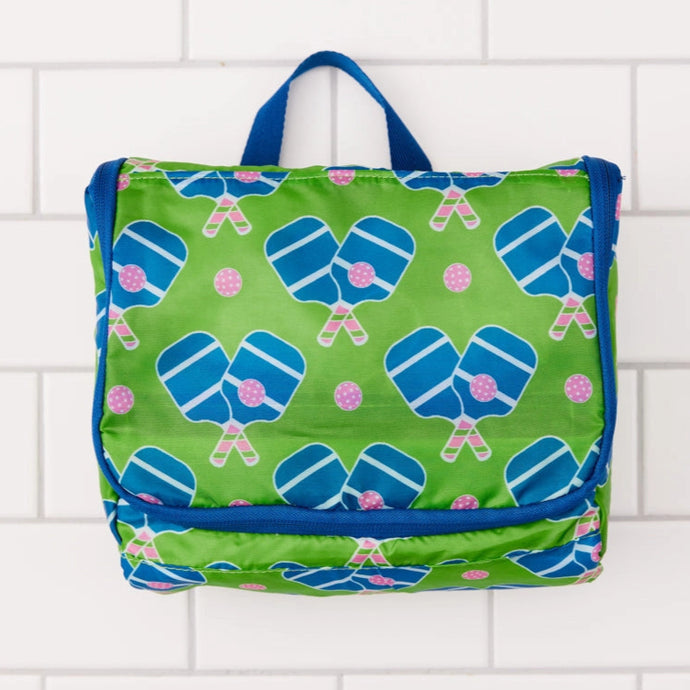 Pickleball Fun Toiletry Bag Closed