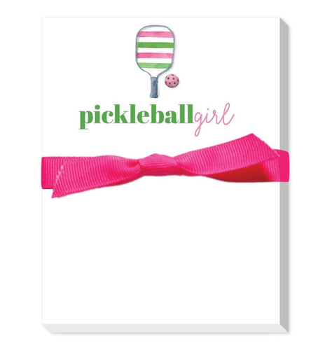 Pickleball Girl Mini Notepad