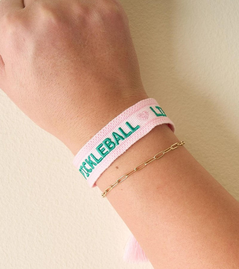 Load image into Gallery viewer, Pickleball Life Woven Bracelet
