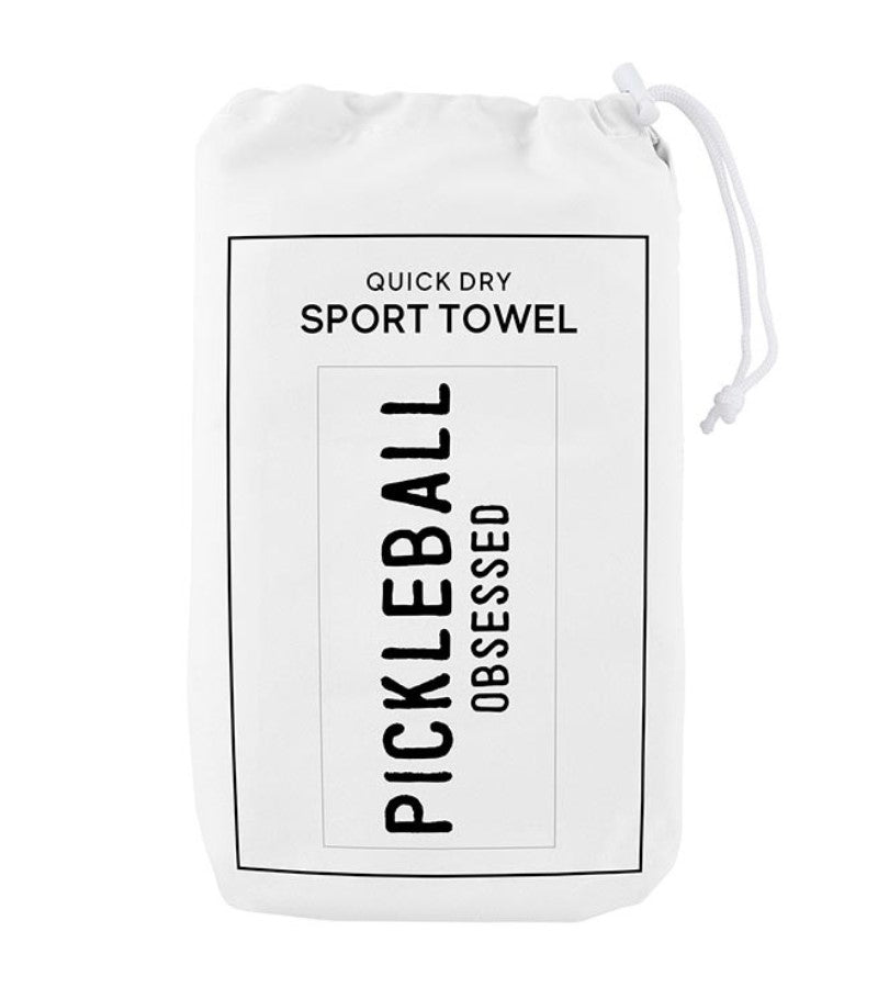 Load image into Gallery viewer, Pickleball Obsessed Sport Towel Pouch
