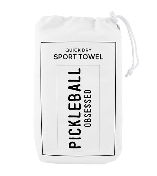 Pickleball Obsessed Sport Towel Pouch