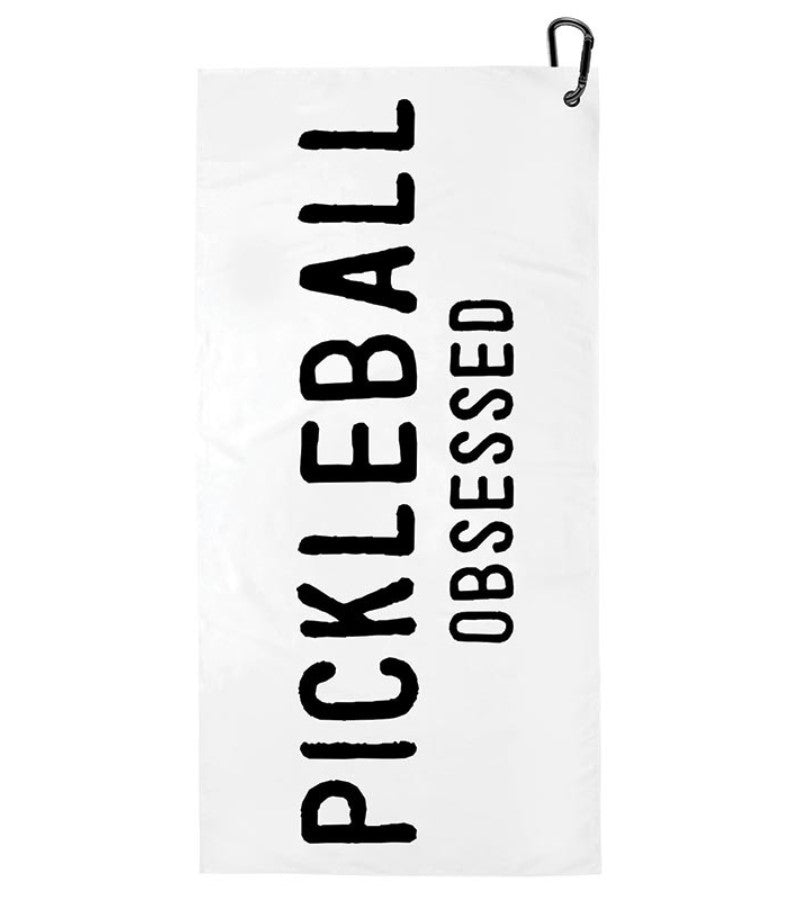 Load image into Gallery viewer, Pickleball Obsessed Sport Towel
