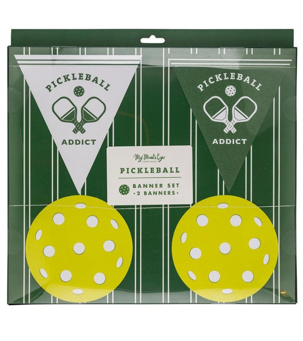 Pickleball Party Banner Set