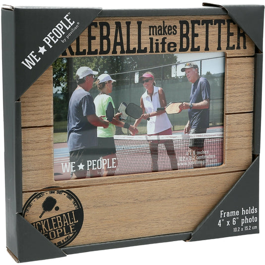 Pickleball Photo Frame in retail packaging