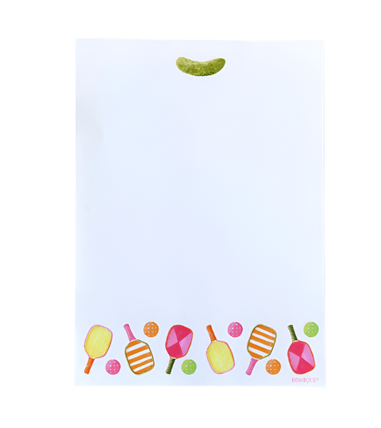 Pickleball Pickle Note Pad