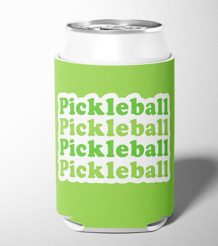 Pickleball Pickleball Pickleball Can Cooler