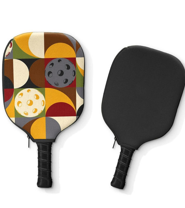 Retro Pickle Pad Pickleball Paddle Cover