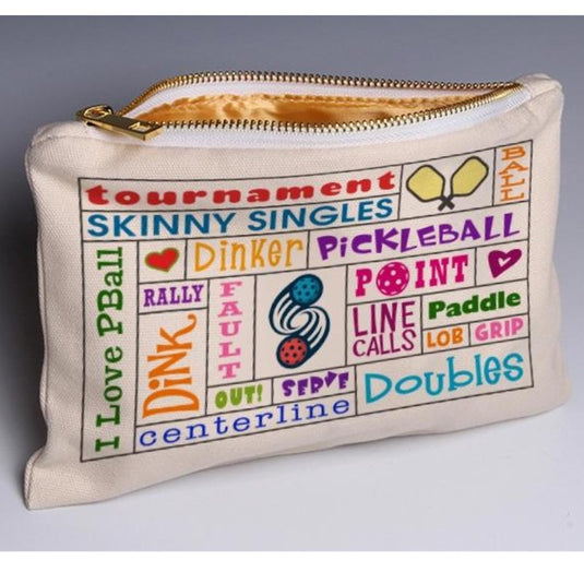 Pickleball Sayings Large Pouch 6