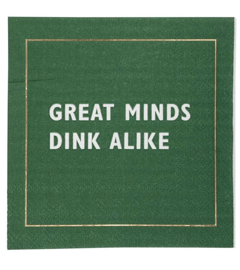 Load image into Gallery viewer, Pickleball Sayings Cocktail Napkins - Qty 18
