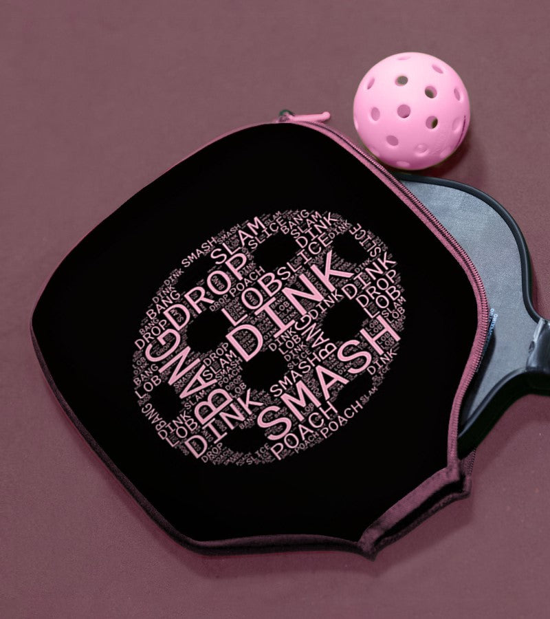 Load image into Gallery viewer, Pickleball Sayings Pickle Pad Paddle Cover No Storage
