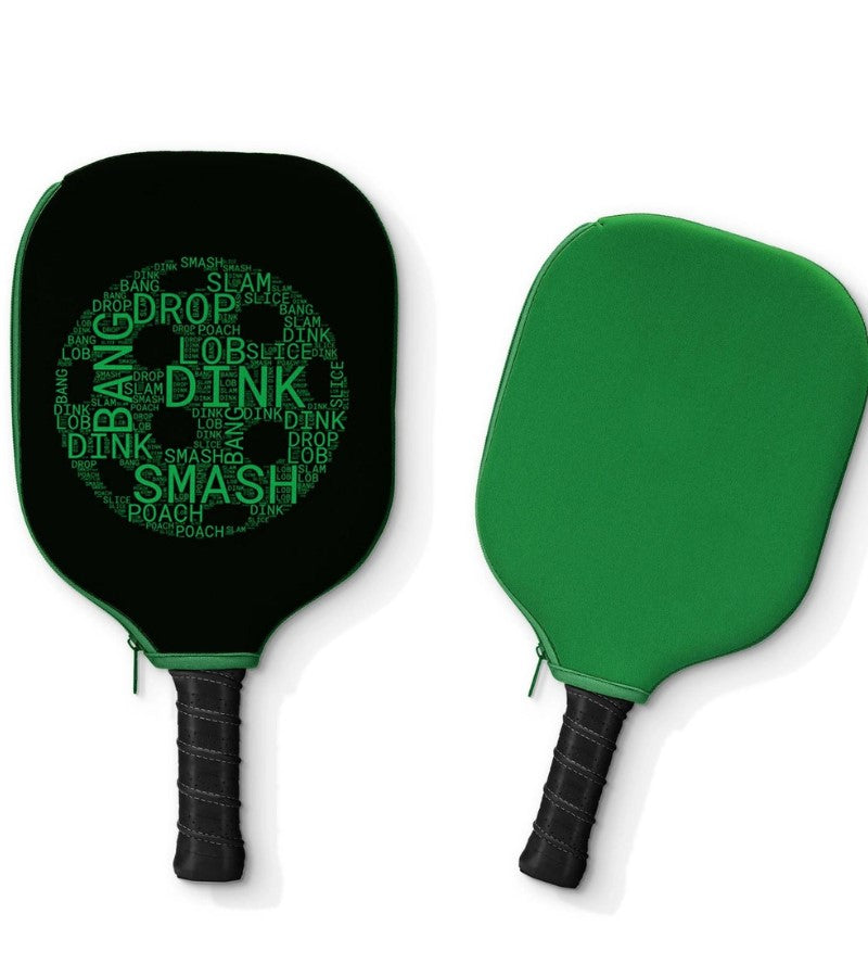 Load image into Gallery viewer, Pickleball Sayings Pickle Pad Paddle Cover No Storage
