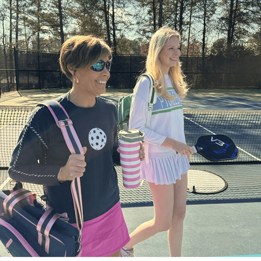 Pickleball Sweaters - Womens playing pickleball