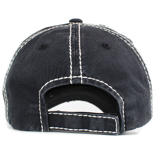 Pickleball Vintage Baseball Hat Back