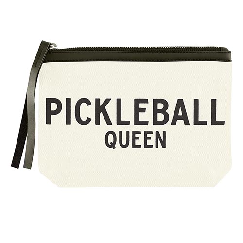 Load image into Gallery viewer, Pickleball Queen Canvas Pouch
