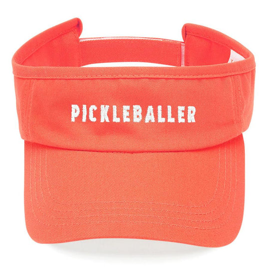 pickleballer visor - orange