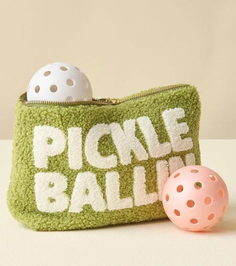 Load image into Gallery viewer, Pickle Ballin Sherpa Pouch
