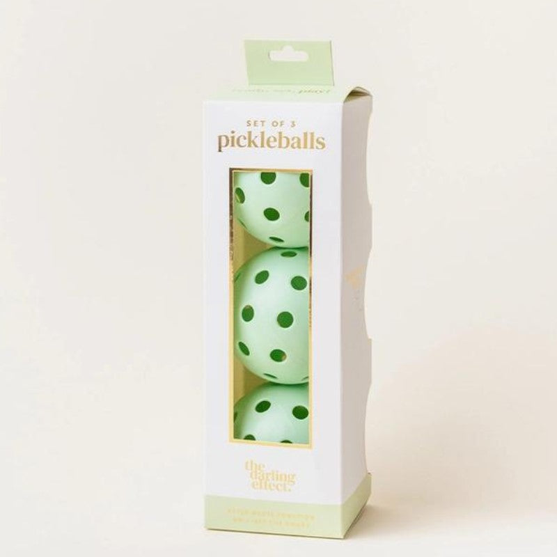 Load image into Gallery viewer, Designer Green Pickleballs - Pack of 3
