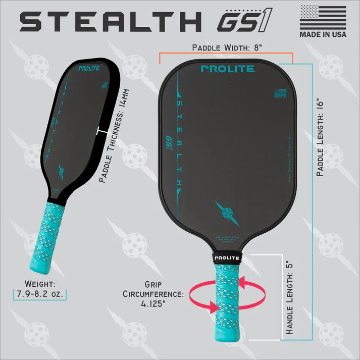 Load image into Gallery viewer, Prolite Stealth GS1 Pickleball Paddle - Neon Orange

