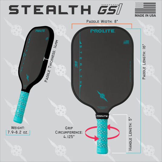 Prolite Stealth GS1 Pickleball Paddle - Neon Orange