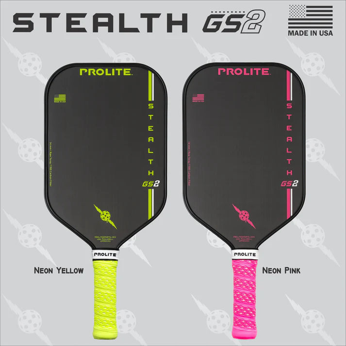 Load image into Gallery viewer, Prolite Stealth GS2 Pickleball Paddle - Neon Yellow
