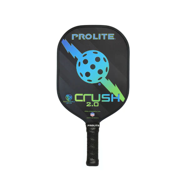 Load image into Gallery viewer, Prolite Crush PowerSpin 2.0 Pickleball Paddle Green Blues
